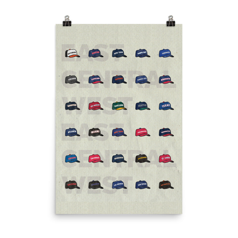 Team Hats Poster