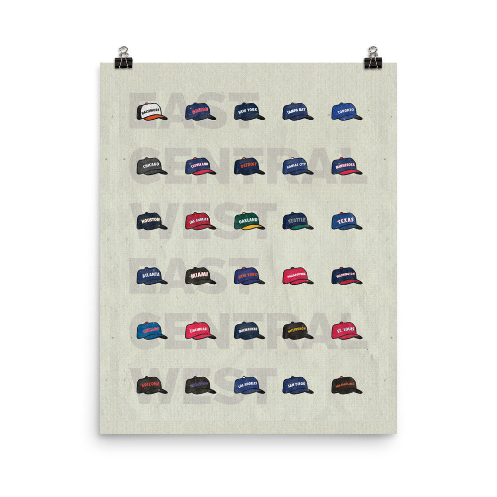 Team Hats Poster